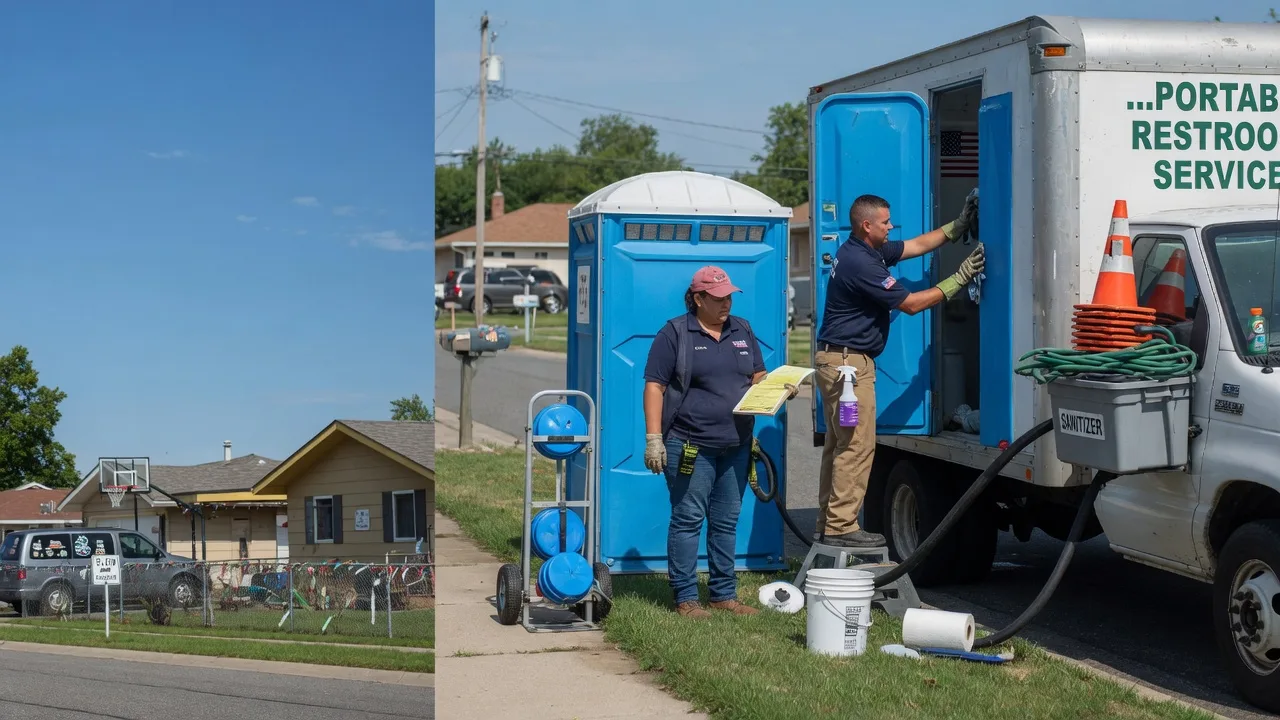 Portable Toilet Rental in Greens Fork, IN near me